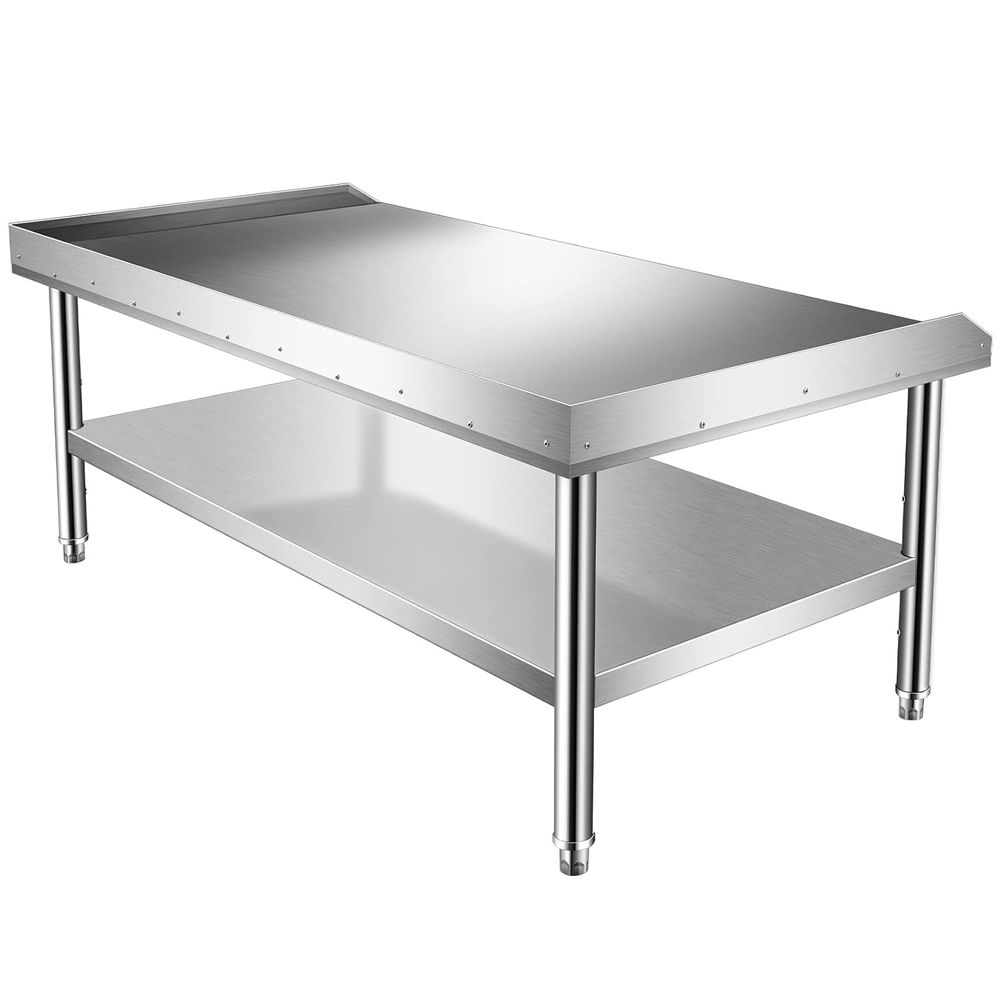 Commercial Kitchen Prep Table - Commercial Stainless Steel Prep Table with