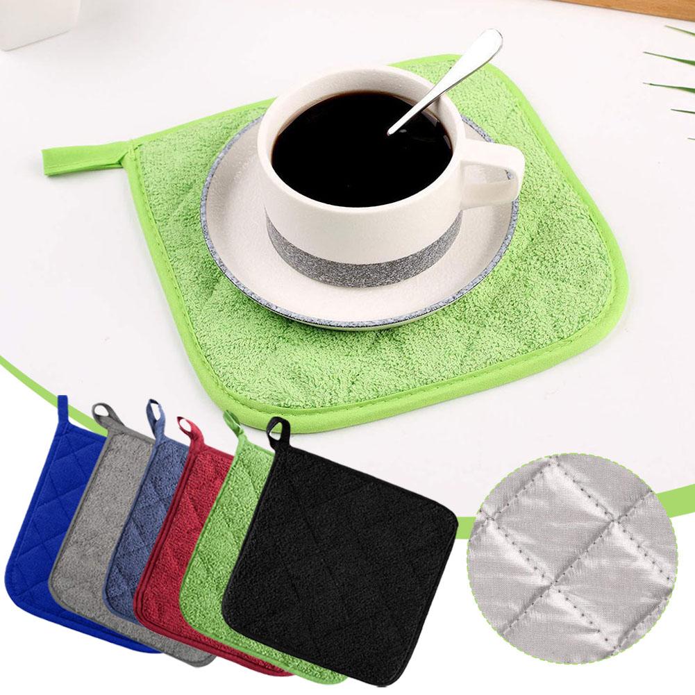 Commercial Kitchen Utensil Holder - Cotton Mat Cooking Microwave Coaster Baking