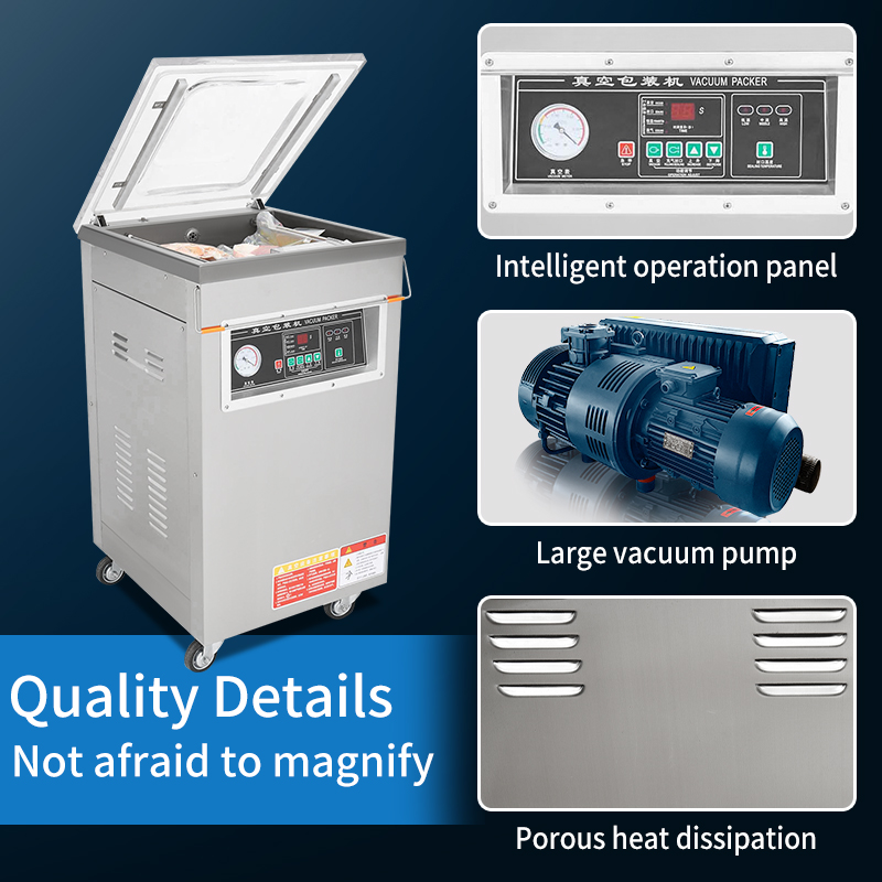 Vacuum Sealer - Commercial Semi-Automatic Vertical Vacuum Sealer Food
