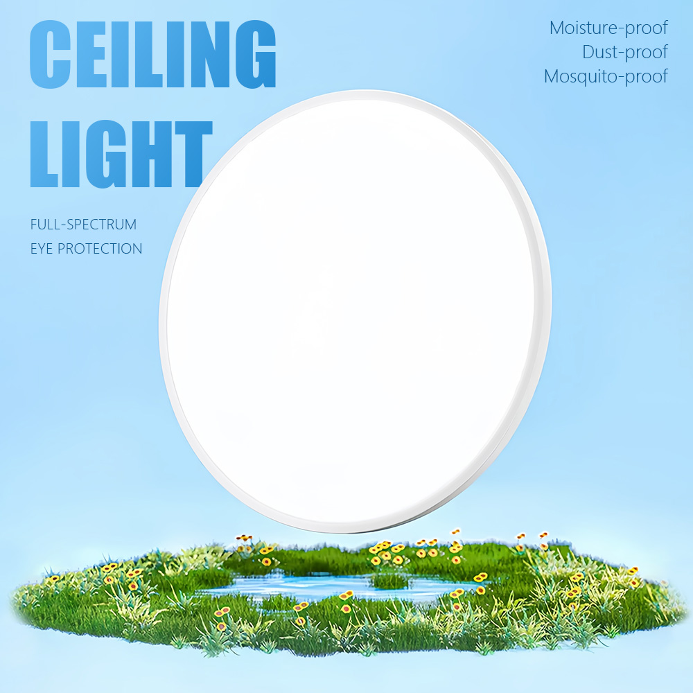 Commercial Kitchen Light - Ultra-thin Round LED Ceiling Lamp 12/16/18W