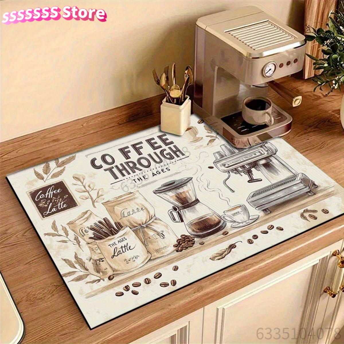 Commercial Kitchen Griddle - Coffee Machine Mat Suitable for Espresso
