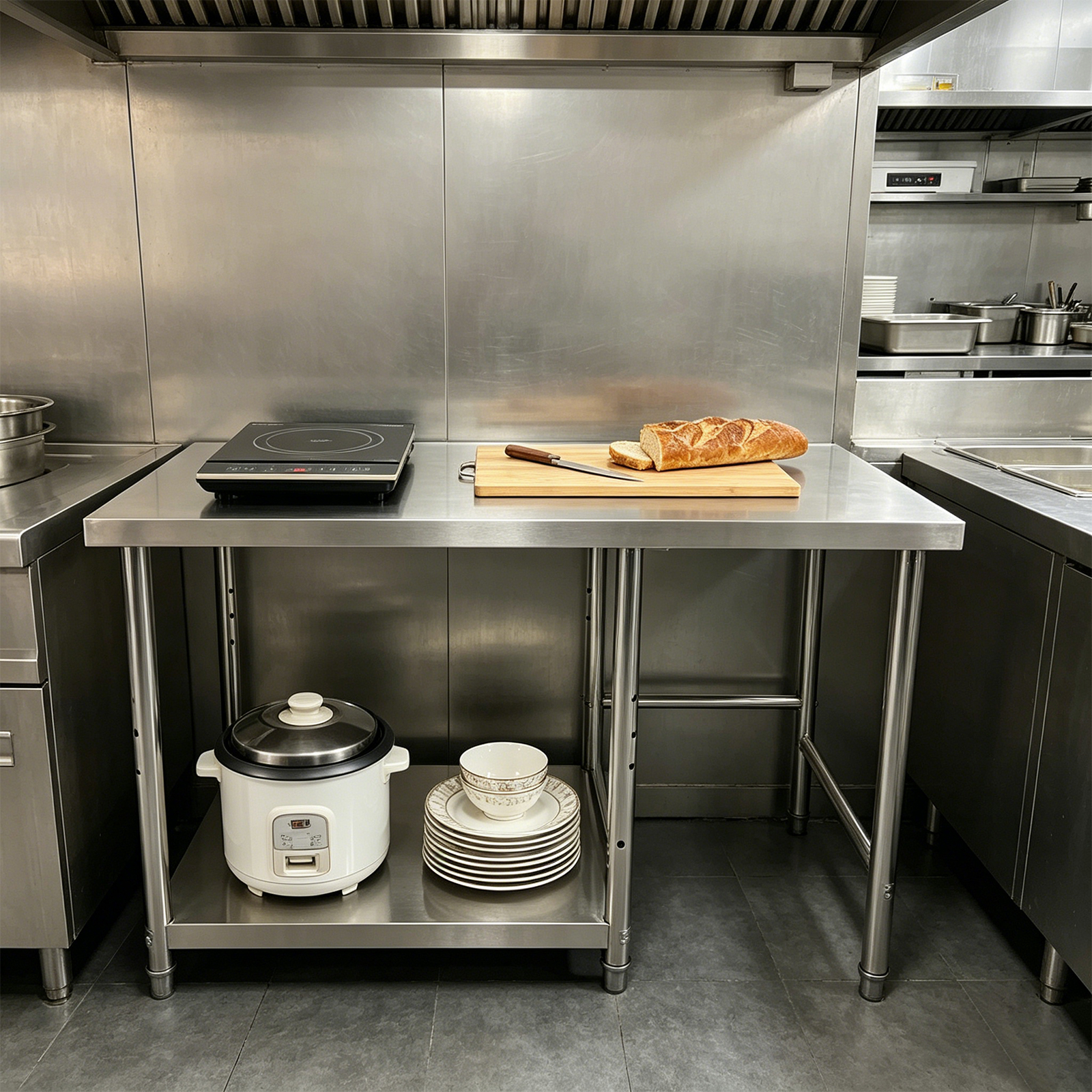 Commercial Kitchen Table - Stainless Steel Prep & Work Table,