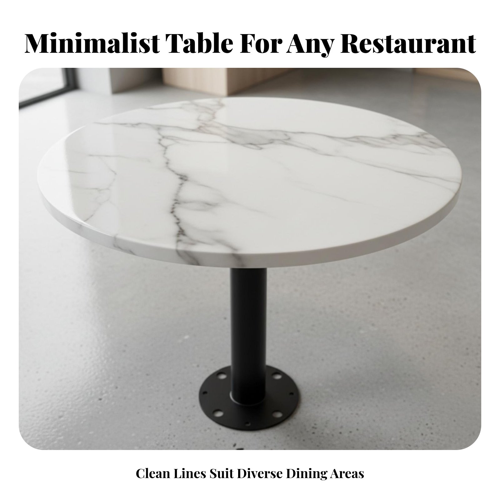 Small Square Table Cost-Effect - Commercial Kitchen Small Space avis et prix