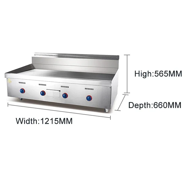 Gas Flat Griddle Commercial Re - Commercial Kitchen Griddle avis et prix
