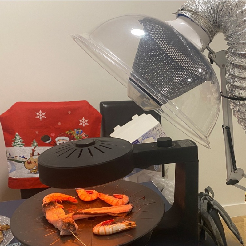 Portable Adjustable BBQ Smoke  - Commercial Kitchen Ventilation avis et prix