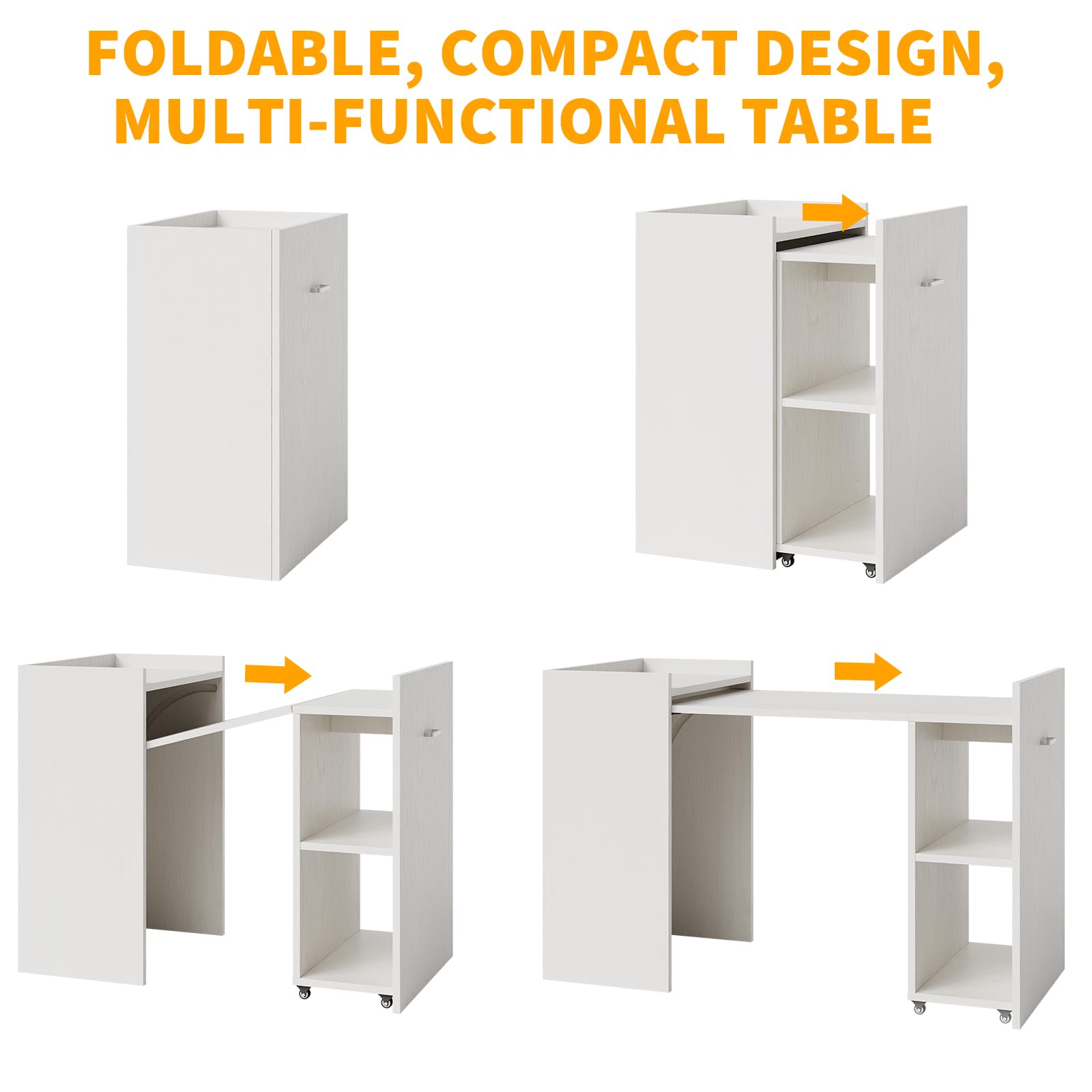 Foldable Computer Desk With St - Commercial Kitchen Small Space avis et prix