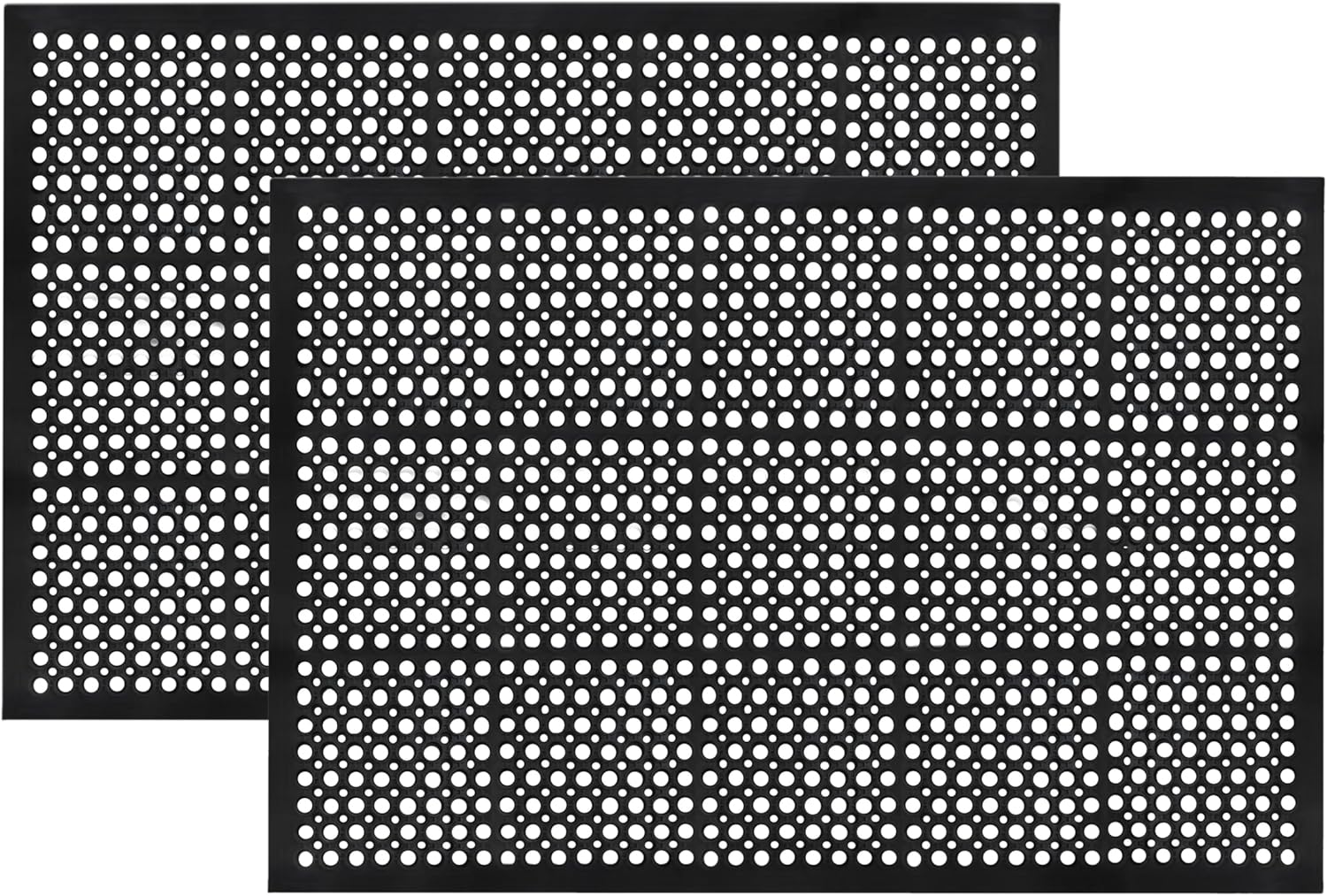2-Pack Anti-Fatigue Rubber Flo - Commercial Kitchen Mats Anti Fatigue avis et prix