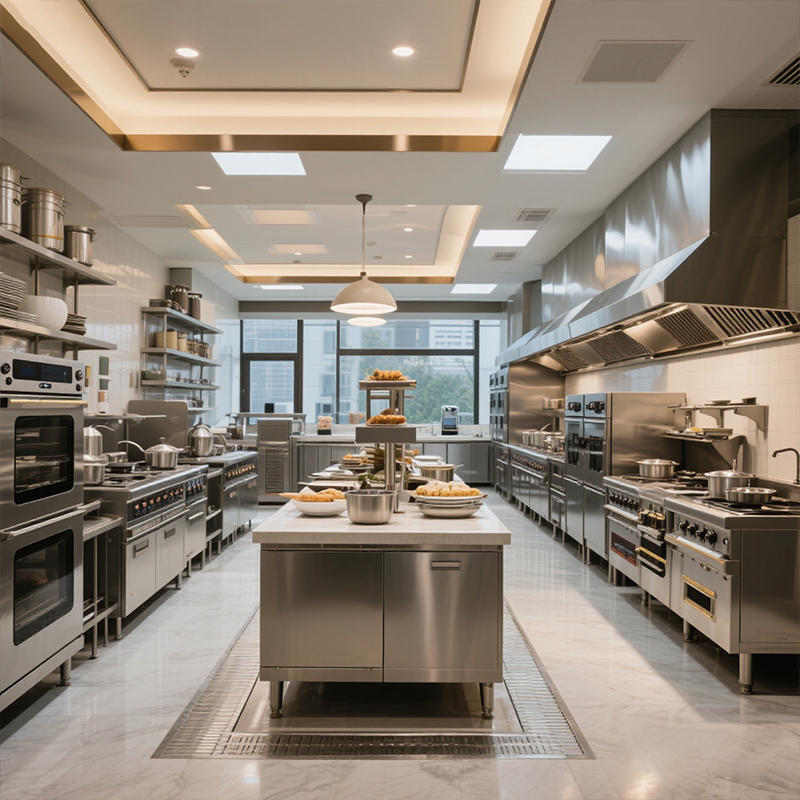 Automatic Commercial Kitchen E - Range Commercial Kitchen avis et prix