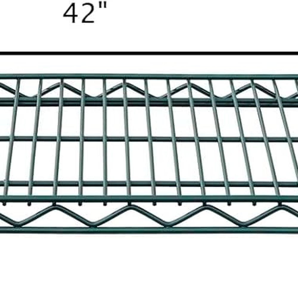 Premium Epoxy Green Wire Wall  - Commercial Kitchen Wall Shelves avis et prix