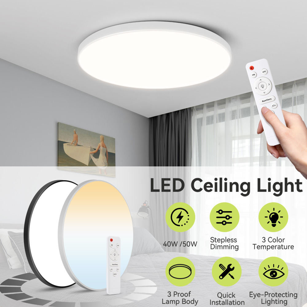 LED Ceiling Light Remote Contr - Commercial Kitchen Light avis et prix