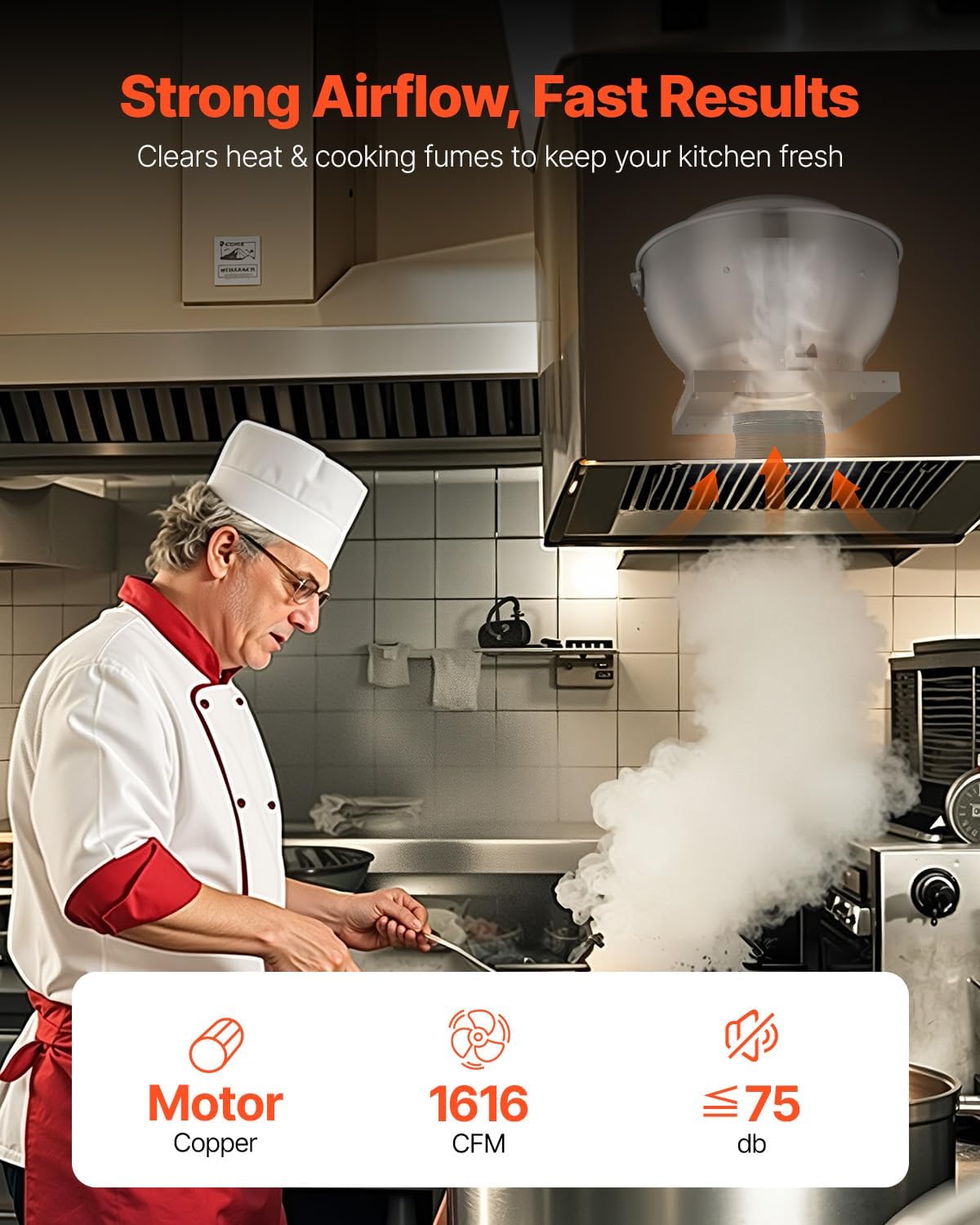 Commercial Kitchen Exhaust Fan - Commercial Kitchen Vent avis et prix