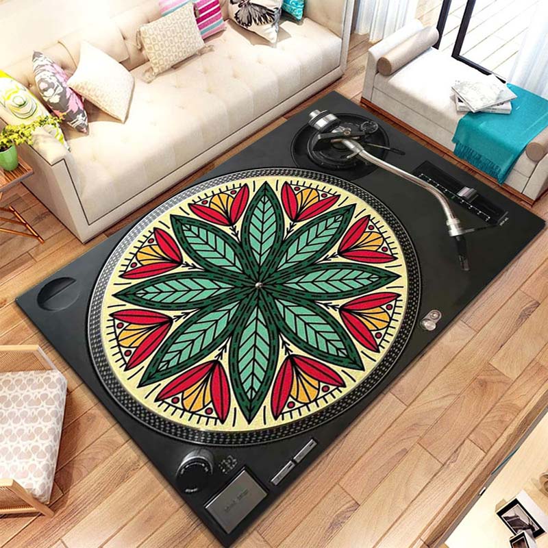 Music Vinyl Disc Player Patter - Commercial Kitchen Vinyl avis et prix