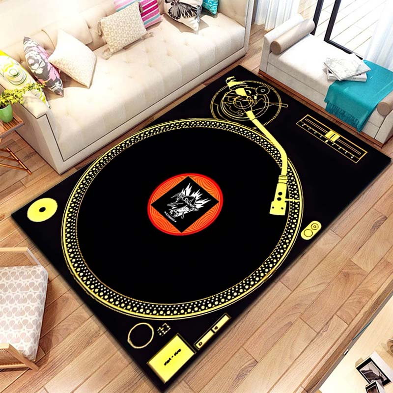 Music Vinyl Disc Player Patter - Commercial Kitchen Vinyl avis et prix
