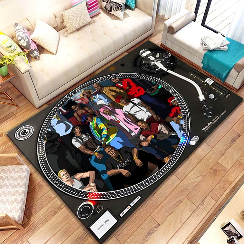 Music Vinyl Disc Player Patter - Commercial Kitchen Vinyl avis et prix