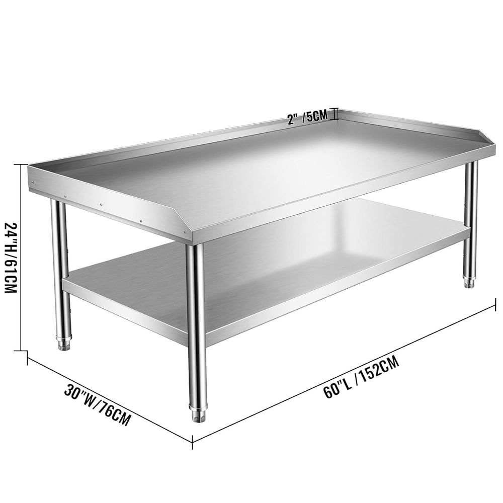 Commercial Stainless Steel Pre - Commercial Kitchen Prep Table avis et prix
