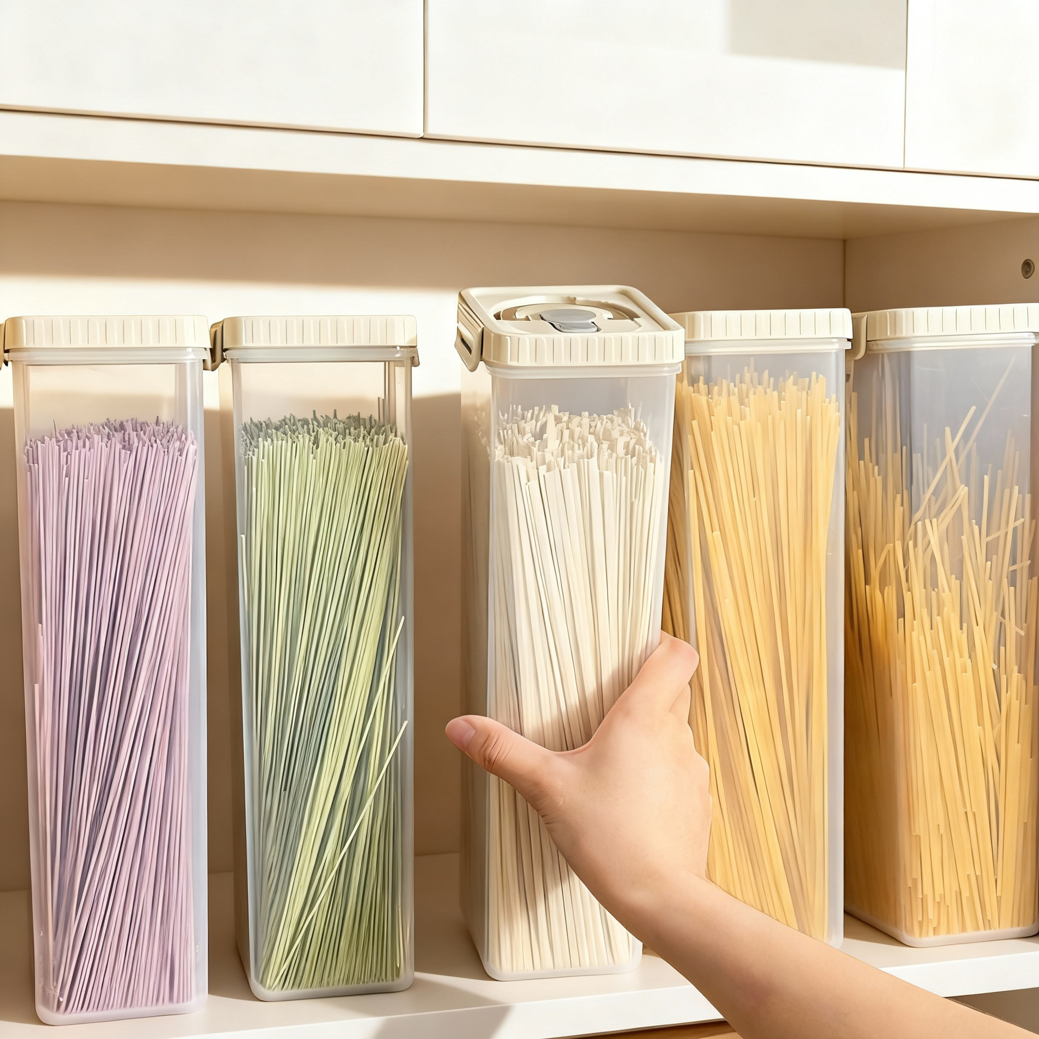 Noodles Sealed Storage Box Wit - Commercial Kitchen Utensil Organizer avis et prix