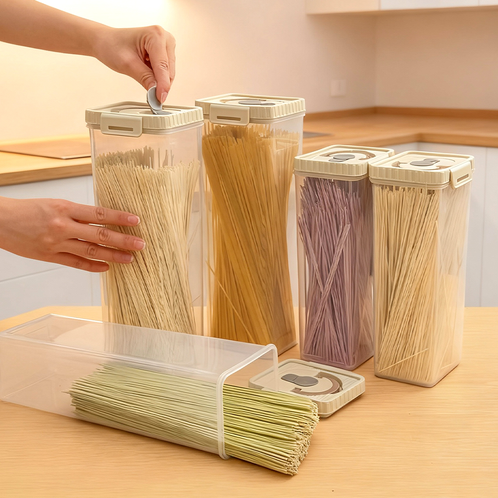 Noodles Sealed Storage Box Wit - Commercial Kitchen Utensil Organizer avis et prix