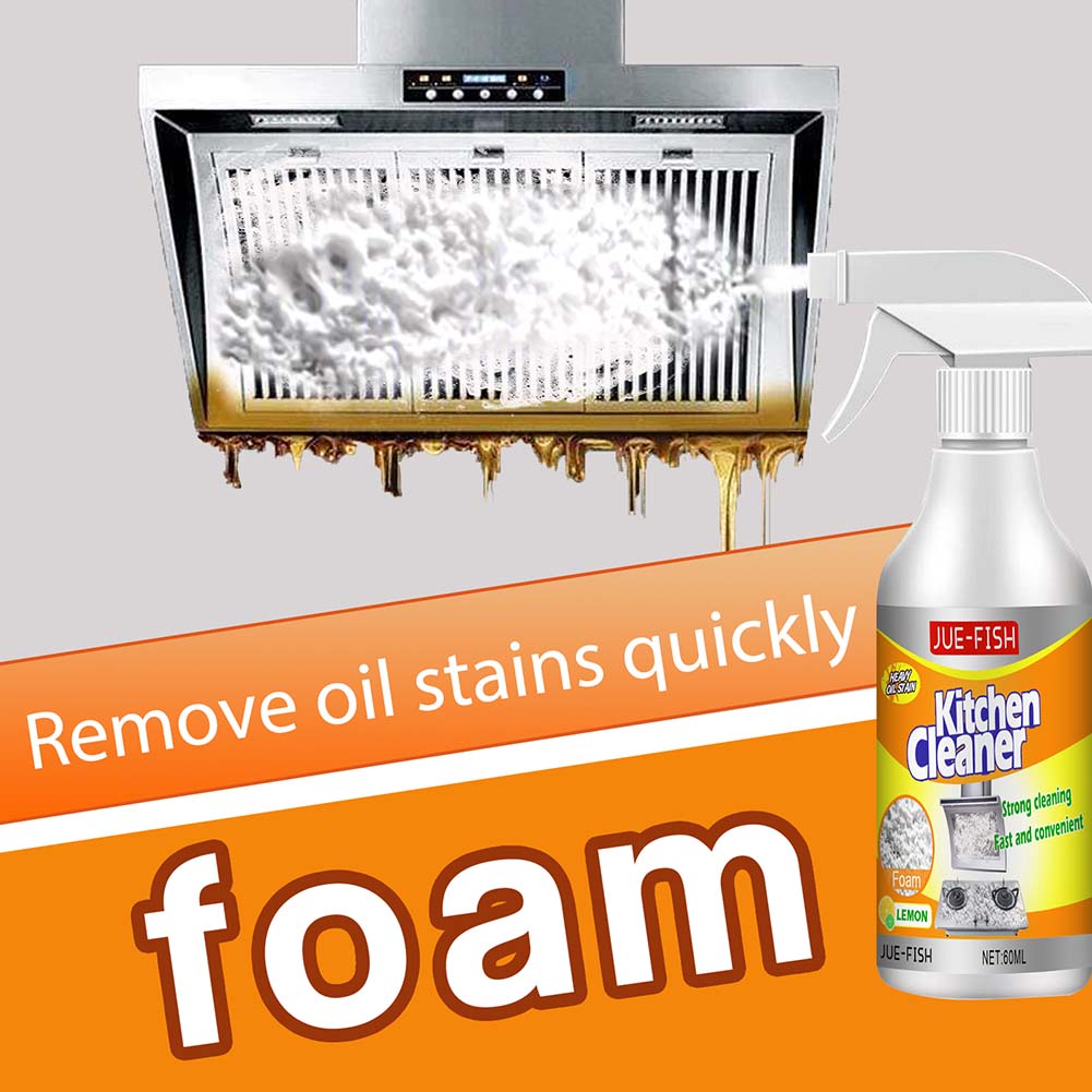 60ml Foam Cleaner Kitchen Grea - Commercial Kitchen Grease Cleaner avis et prix