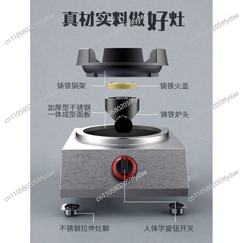 Kitchen Single Gas Stove House - Range Commercial Kitchen avis et prix