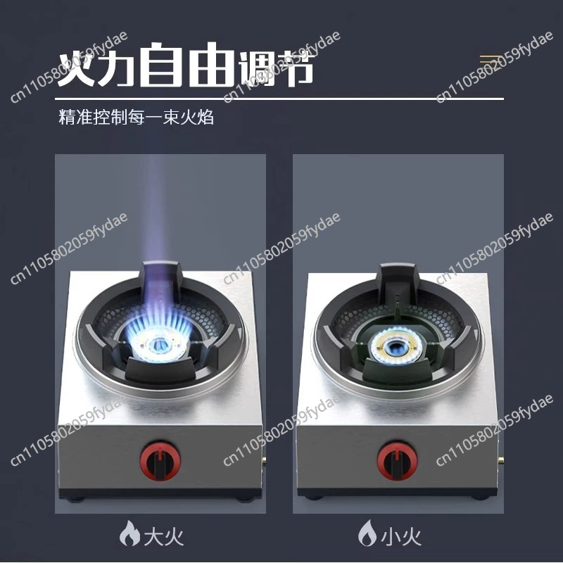 Kitchen Single Gas Stove House - Range Commercial Kitchen avis et prix