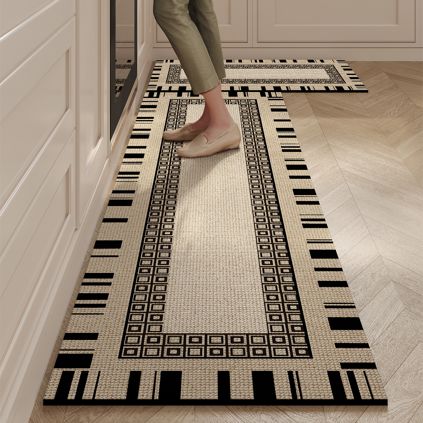 Kitchen Floor Mat Waterproof N - Commercial Kitchen Vinyl avis et prix