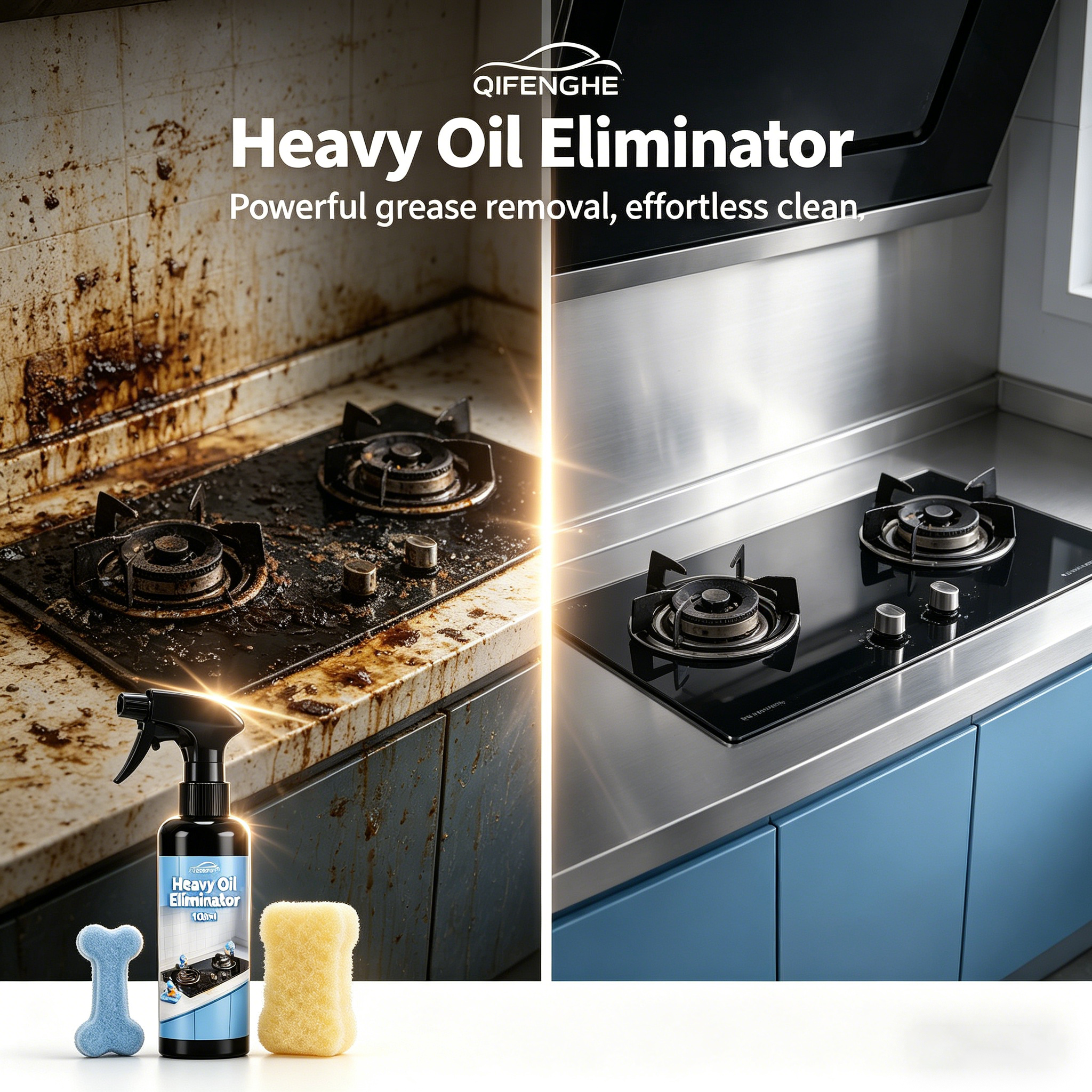100ML Kitchen Heavy Oil Elimin - Commercial Kitchen Grease Cleaner avis et prix