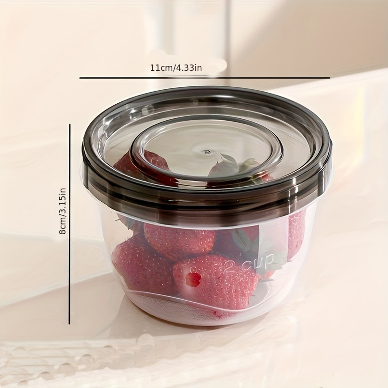 2 Transparent Sealed Food Stor - Commercial Kitchen Utensil Organizer avis et prix