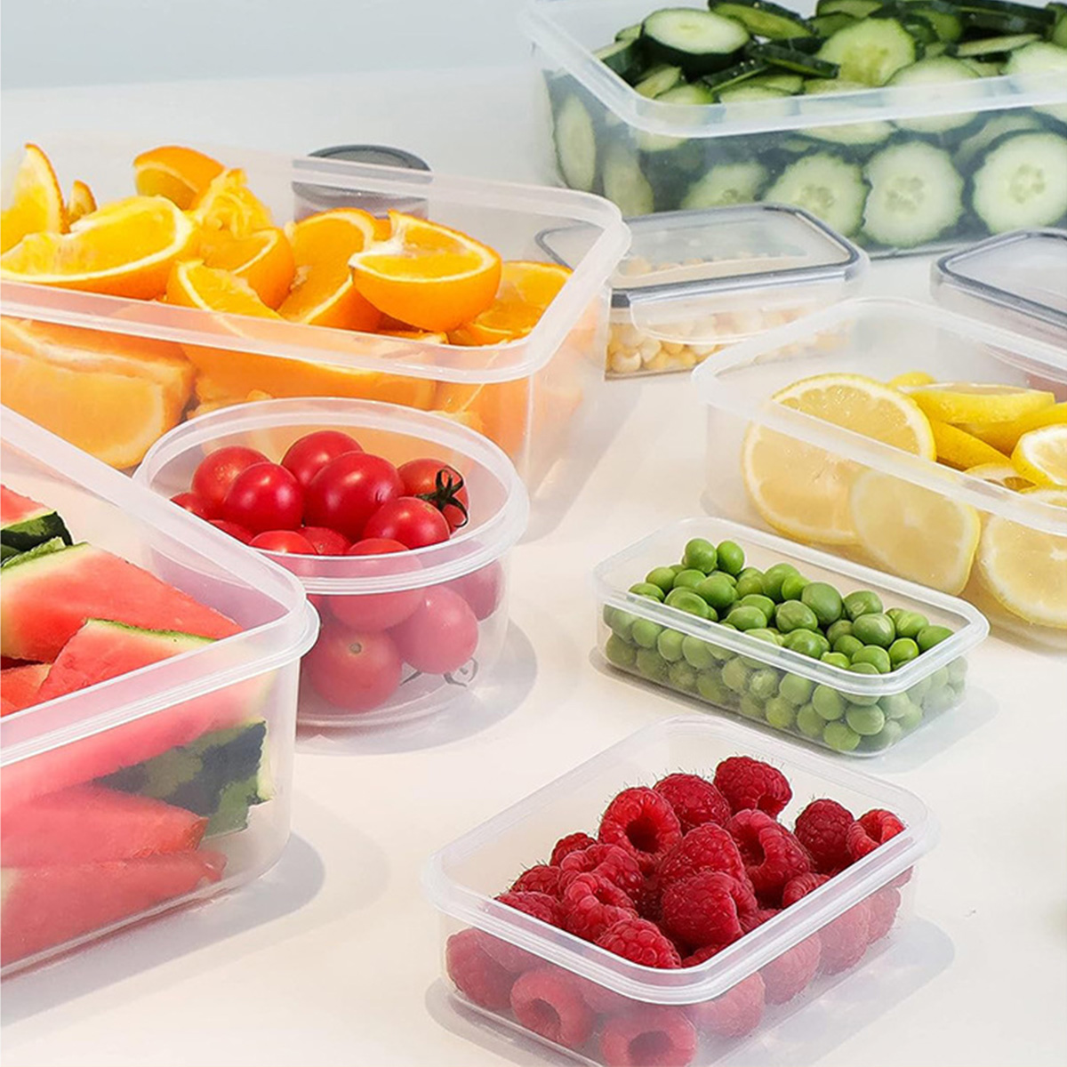 24Pcs/set Food Storage Box Set - Commercial Kitchen Utensil Organizer avis et prix