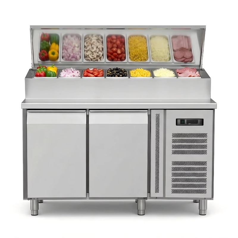 OEM Counter Fridge Sandwich Pr - Commercial Kitchen Table avis et prix