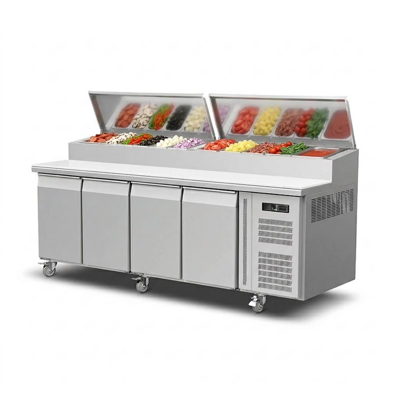 OEM Counter Fridge Sandwich Pr - Commercial Kitchen Table avis et prix