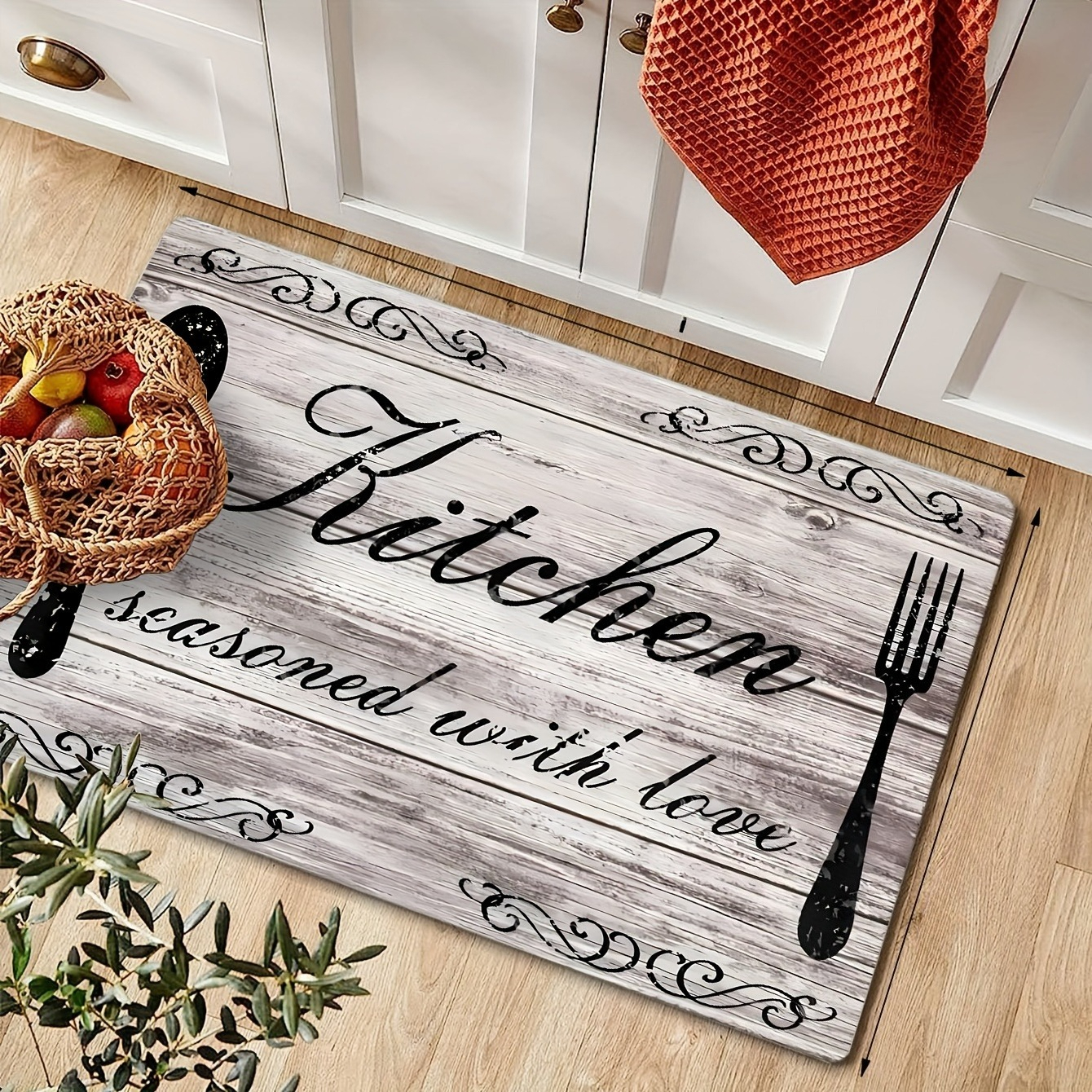 Vintage Vinyl Carpet Mat Rug H - Commercial Kitchen Vinyl avis et prix