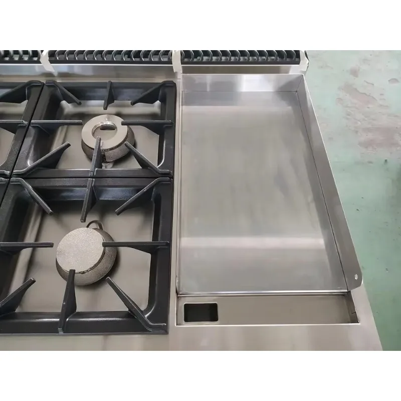 Table Top Gas Cooker with 4 Bu - Commercial Kitchen Griddle avis et prix