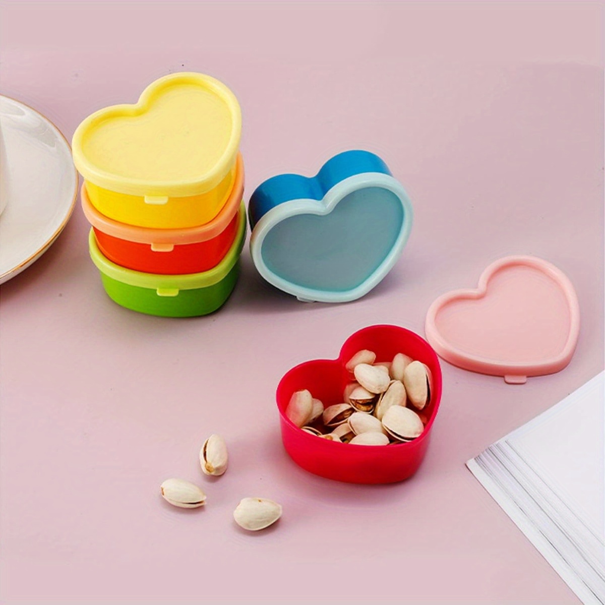 5PCS Mini Lunch Box Condiment  - Commercial Kitchen Utensil Organizer avis et prix