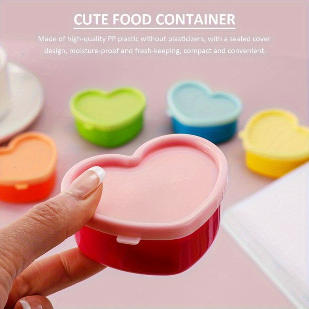 5PCS Mini Lunch Box Condiment  - Commercial Kitchen Utensil Organizer avis et prix