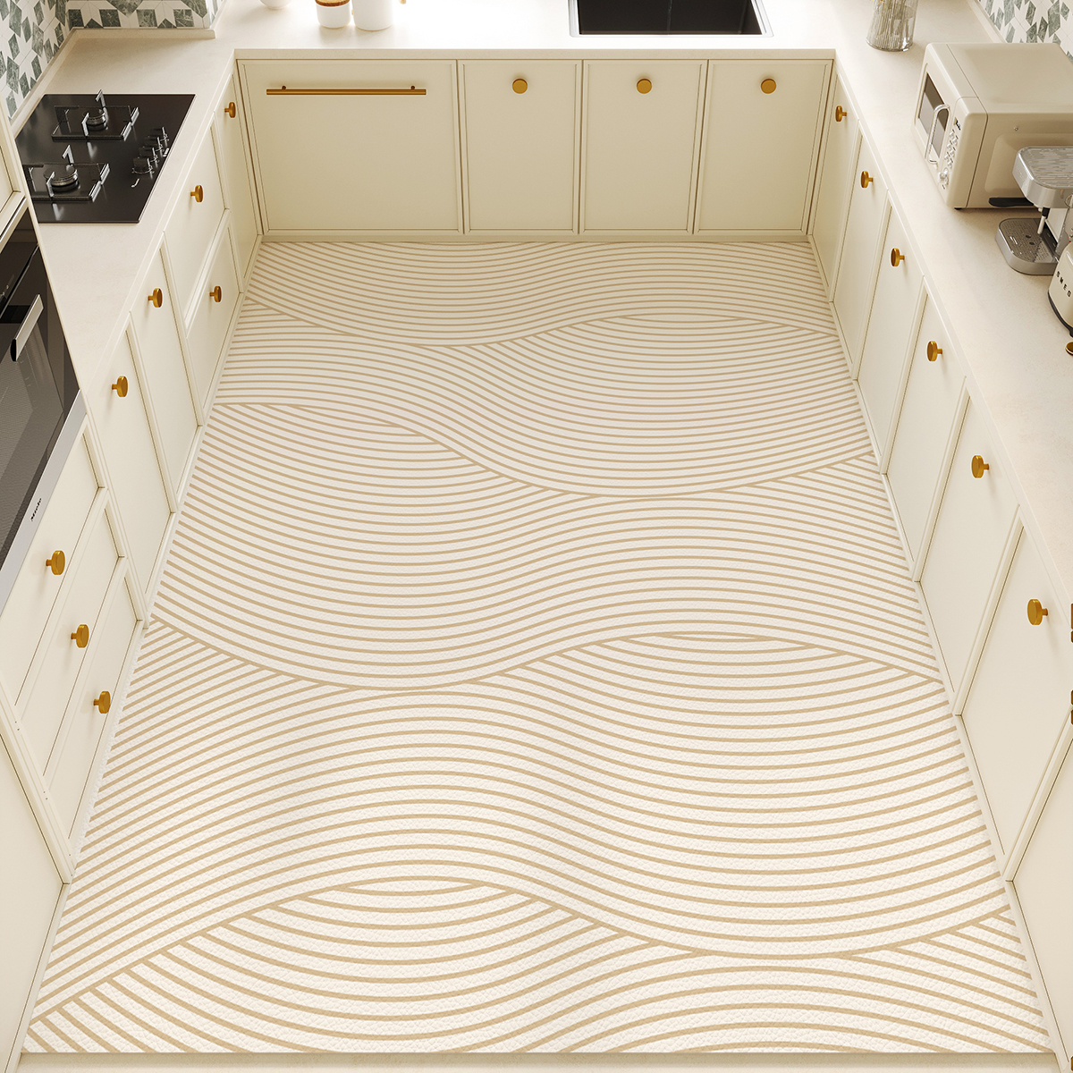 PVC Kitchen Carpet Waterproof  - Commercial Kitchen Vinyl avis et prix