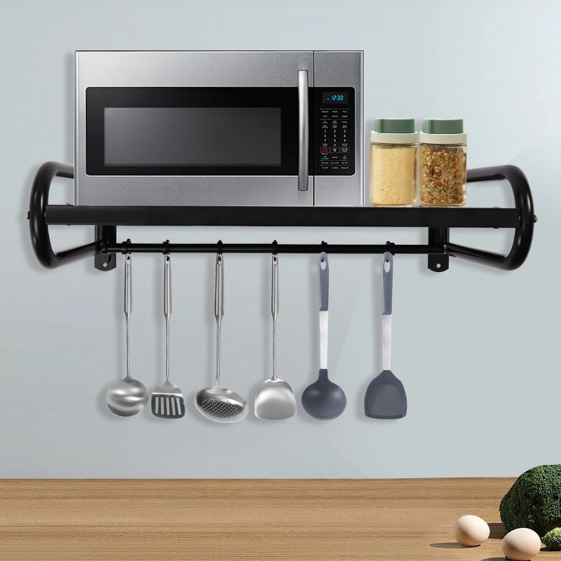 Wall-Mounted Microwave Oven Ra - Commercial Kitchen Wall Shelves avis et prix