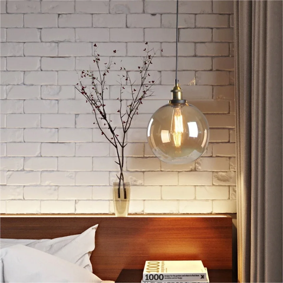 Nordic Retro Style Glass Penda - Commercial Kitchen Light avis et prix