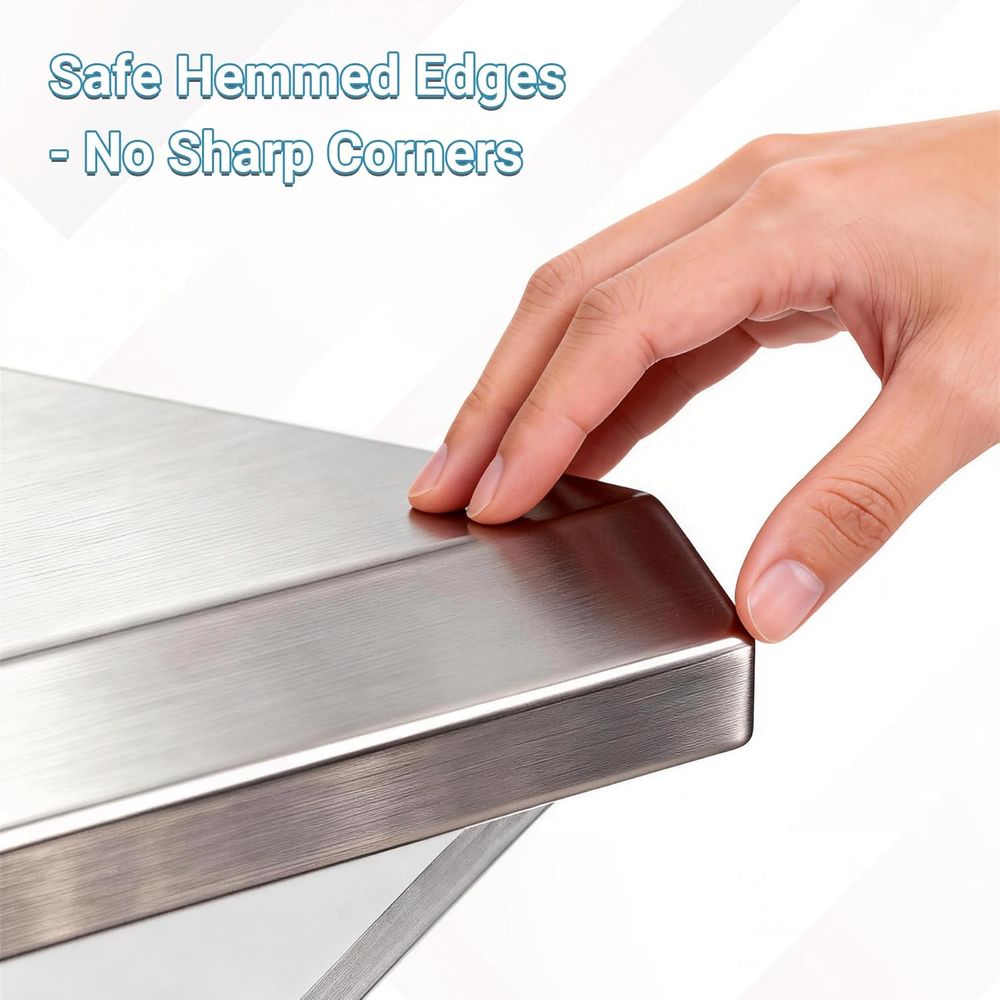 12 x 36 Dual Pack, 300lbs Capa - Commercial Kitchen Wall Shelves avis et prix