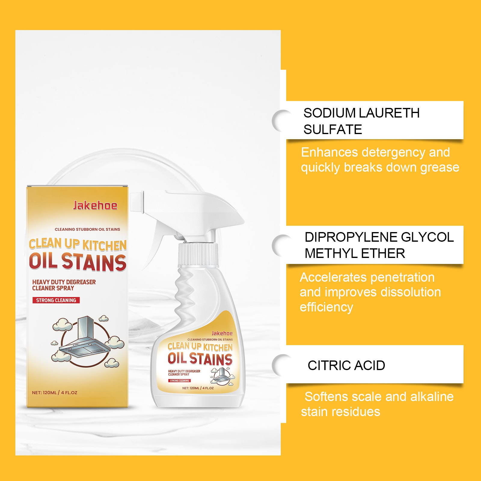 Degreasing cleaning spray clea - Commercial Kitchen Grease Cleaner avis et prix