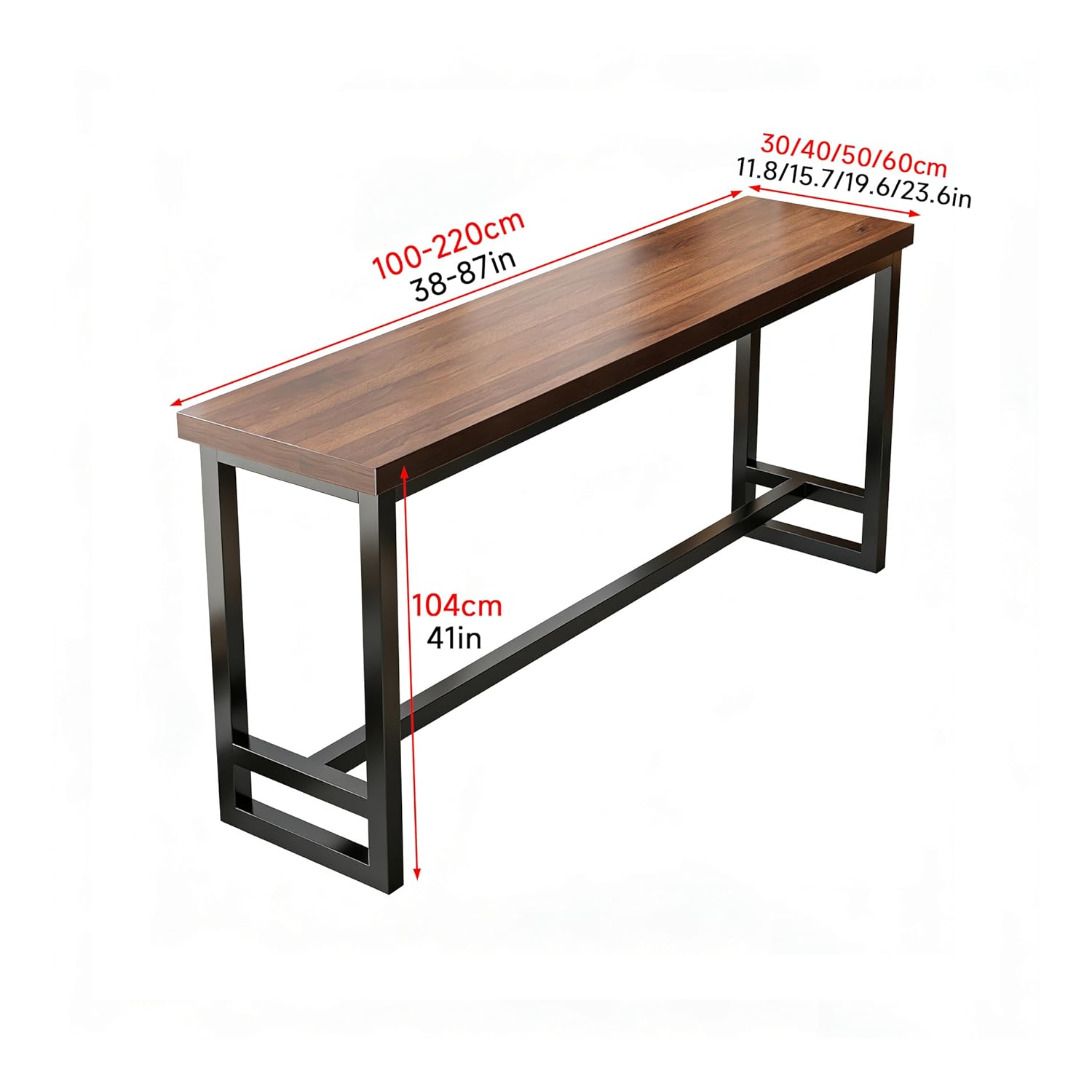 Narrow Counter Height Bar Tabl - Commercial Kitchen Small Space avis et prix