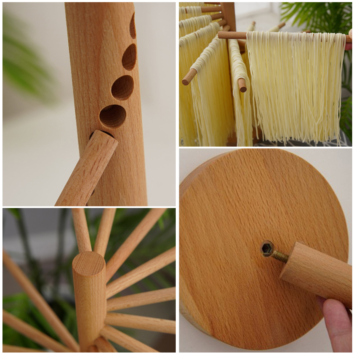 Collapsible Pasta Drying Rack  - Commercial Kitchen Utensil Holder avis et prix