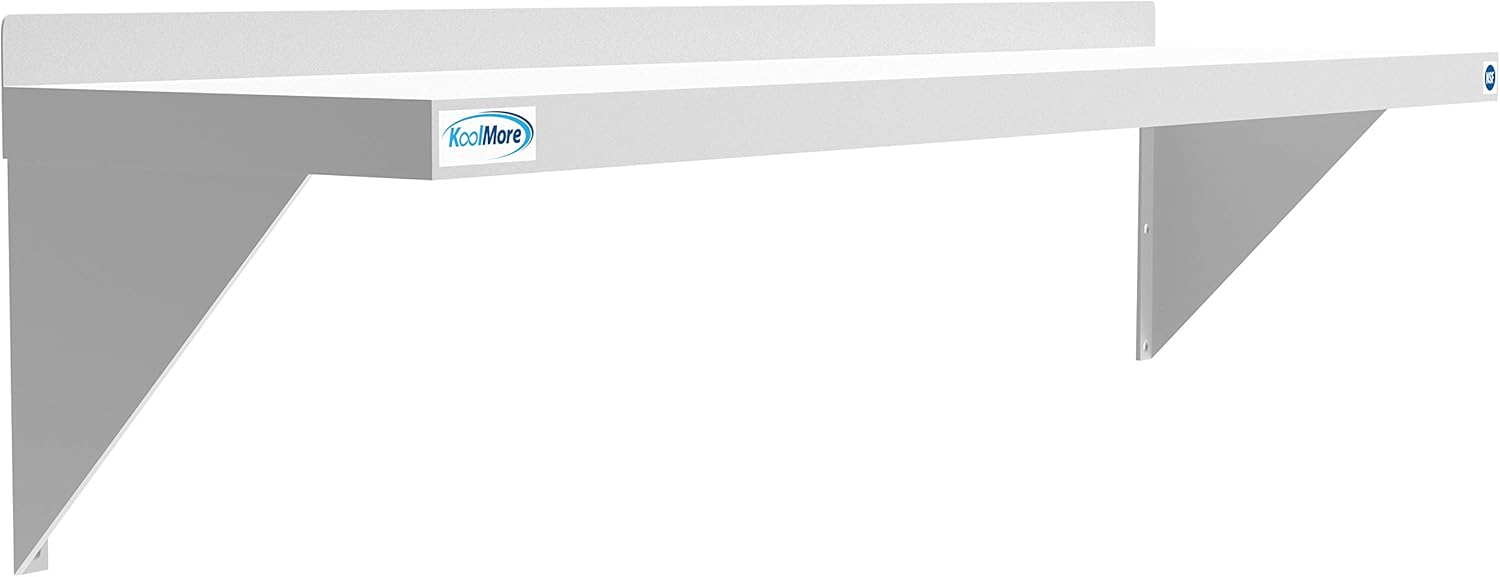 KoolMore NSF Stainless Steel W - Commercial Kitchen Wall Shelves avis et prix