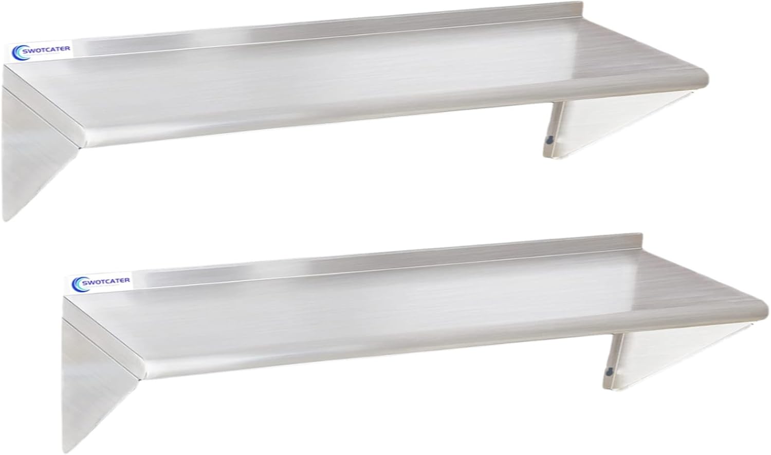 2 Pack Stainless Steel Shelf 1 - Commercial Kitchen Wall Shelves avis et prix