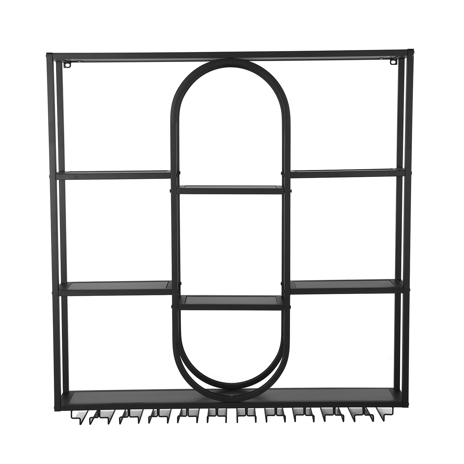 47in 3 Tier Bar Liquor Bottle  - Commercial Kitchen Wall Shelves avis et prix