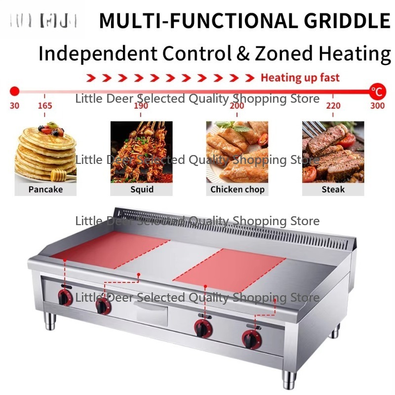 16mm Commercial Restaurant Kit - Commercial Kitchen Griddle avis et prix