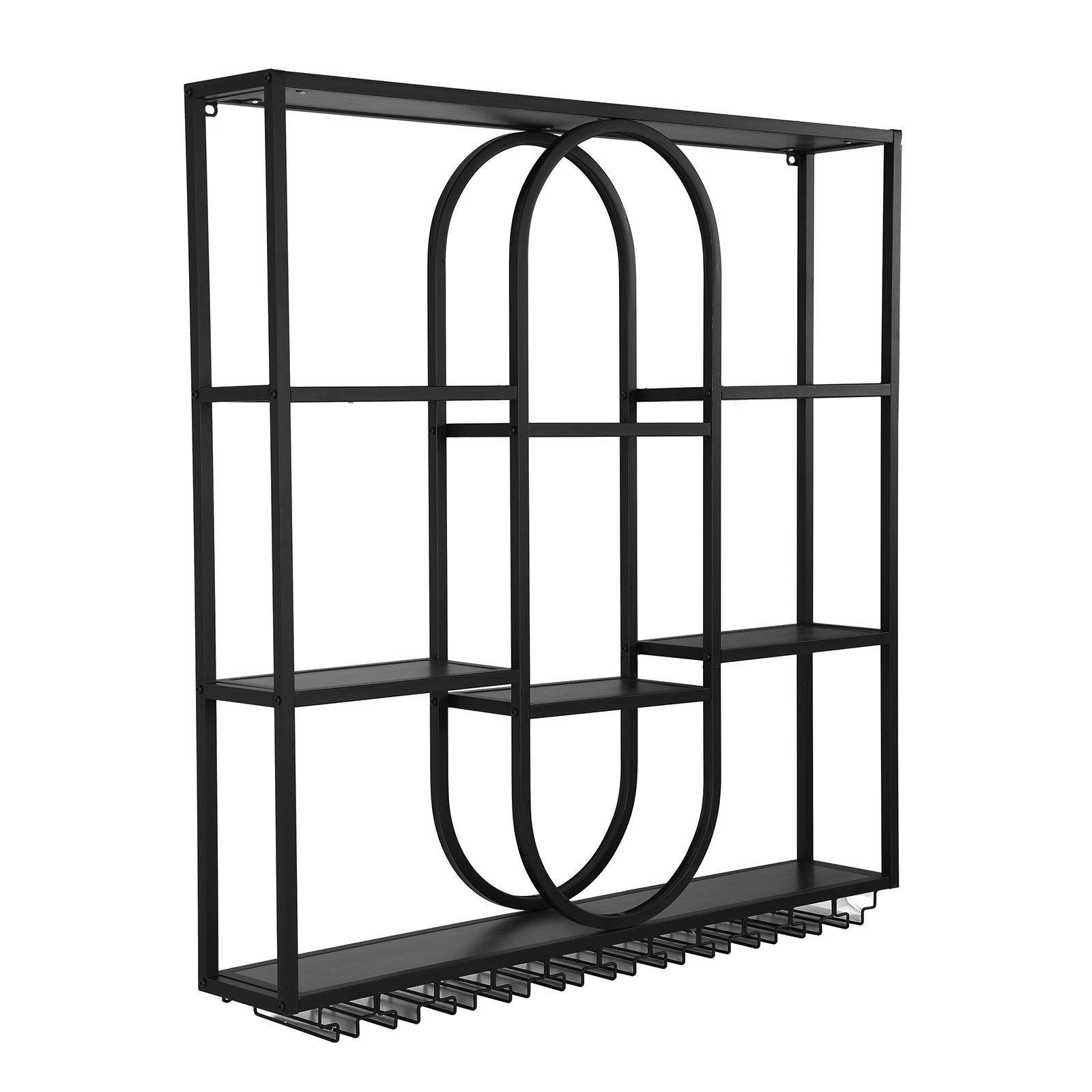 47in 3 Tier Bar Liquor Bottle  - Commercial Kitchen Wall Shelves avis et prix