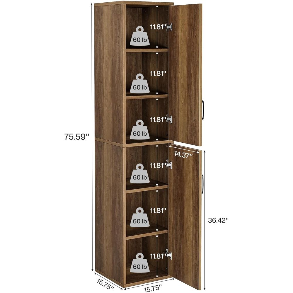 15 Wide 75 Tall Wooden Kitchen - Commercial Kitchen Small Space avis et prix