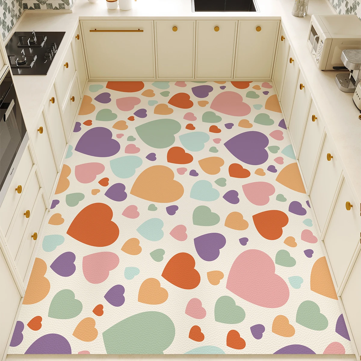 PVC Kitchen Carpet Waterproof  - Commercial Kitchen Vinyl Flooring avis et prix