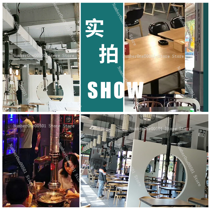 Commercial Retractable Fume Ho - Commercial Kitchen Ventilation System avis et prix