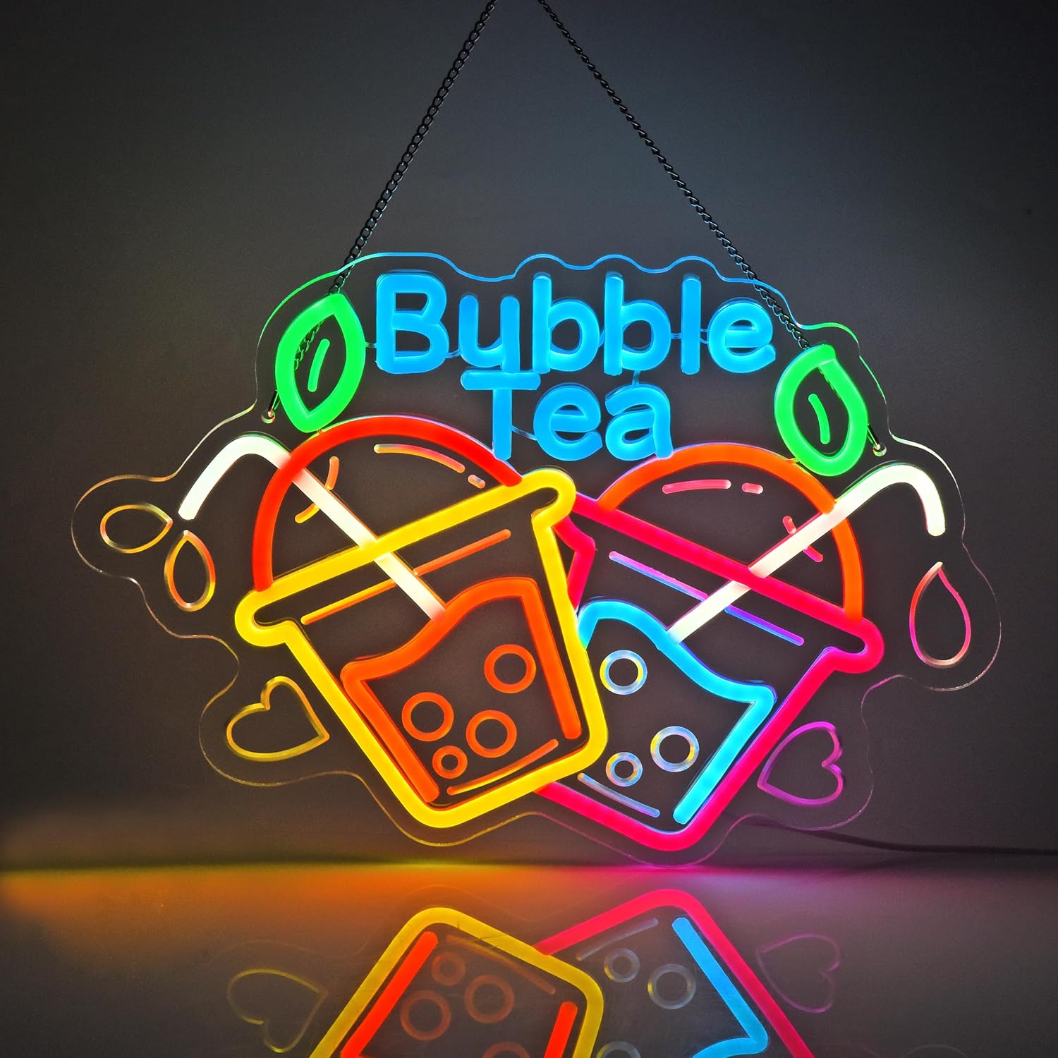 Bubble Tea Neon Sign USB Led L - Commercial Kitchen Light avis et prix